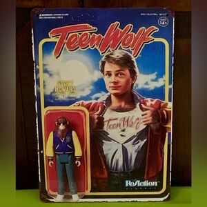 Vintage 1985 “Teen Wolf” Movie Character Action Figure Doll Wall Art